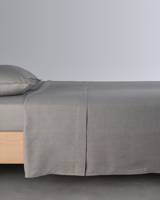 French Linen Soft Piping Bedlinen Set