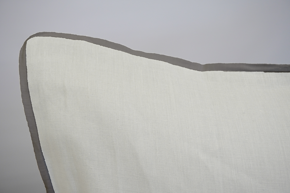 French Linen Soft Piping Pillowcase