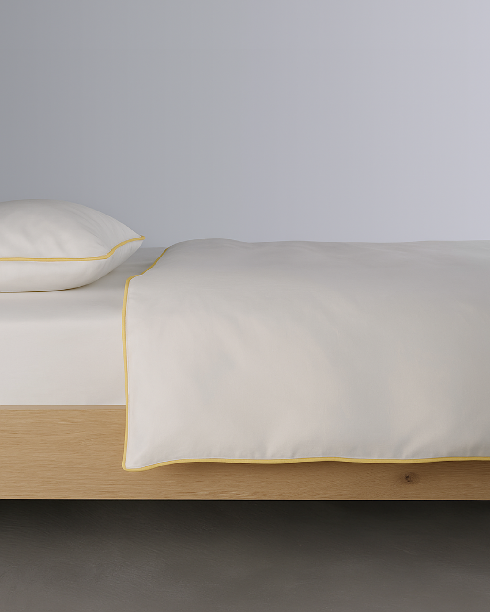 Soft Piping Duvet Cover