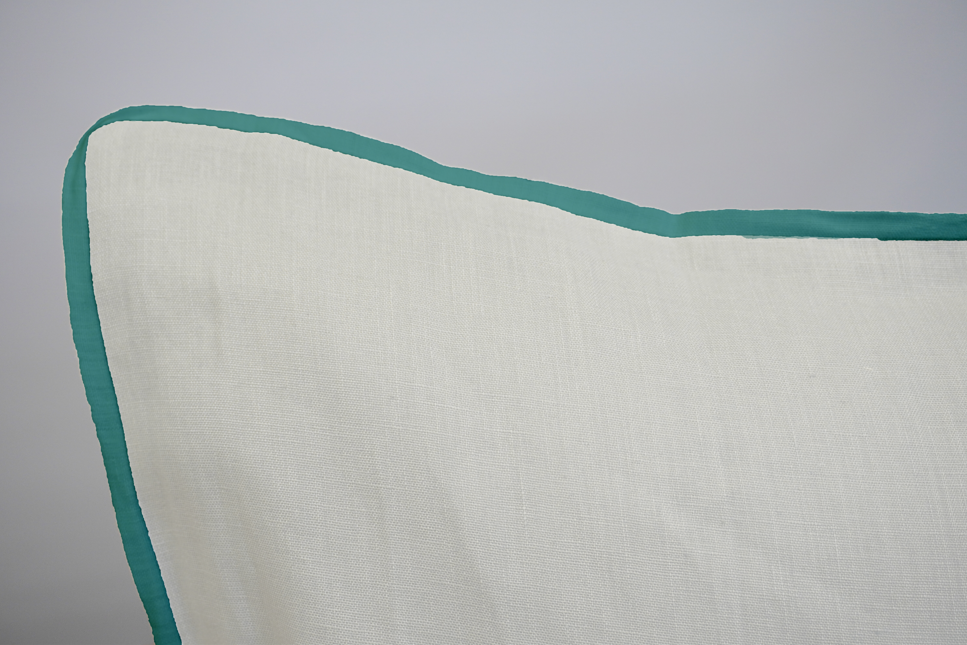 French Linen Soft Piping Pillowcase